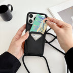 Prada Crossbody Phone Case iPhone 12-17 / Pro / Pro Max / Plus / Air for 13