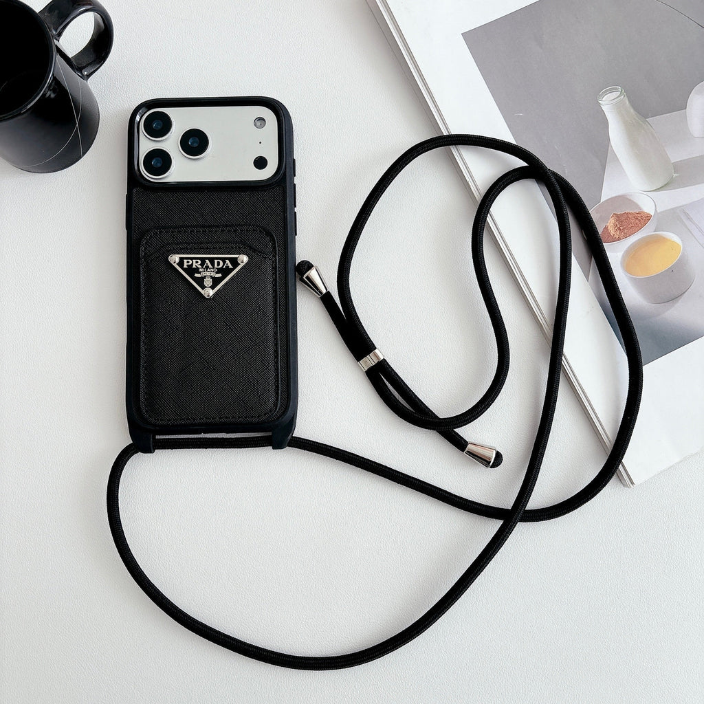 Prada Crossbody Phone Case iPhone 12-17 / Pro / Pro Max / Plus / Air for 12-pro-max