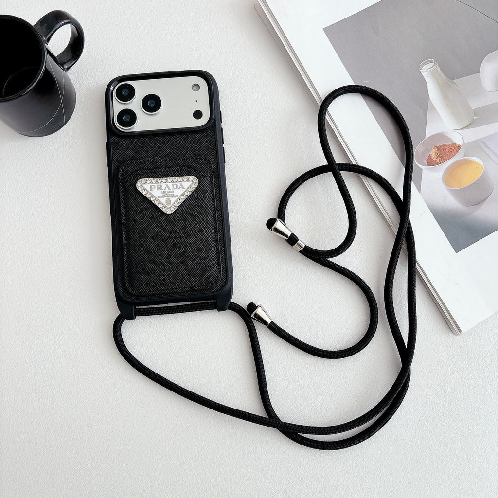 Prada Crossbody Phone Case iPhone 12-17 / Pro / Pro Max / Plus / Air for 12-pro-max