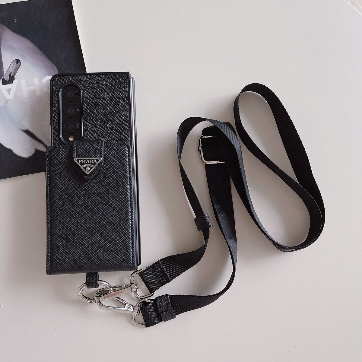 Pr Crossbody Wallet Case Samsung Z Fold 3/4/5/6/7 for z-fold-5