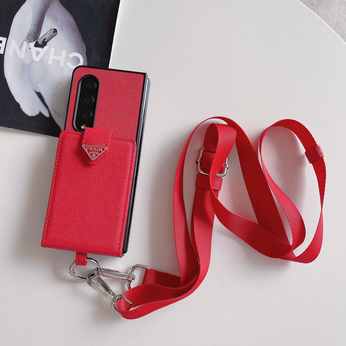 Pr Crossbody Wallet Case Samsung Z Fold 3/4/5/6/7 for z-fold-5