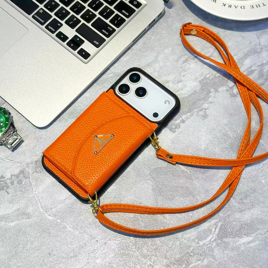 Pr Crossbody Wallet Phone Case iPhone 12-17/ Pro / Pro Max / Plus / Air for 12-pro