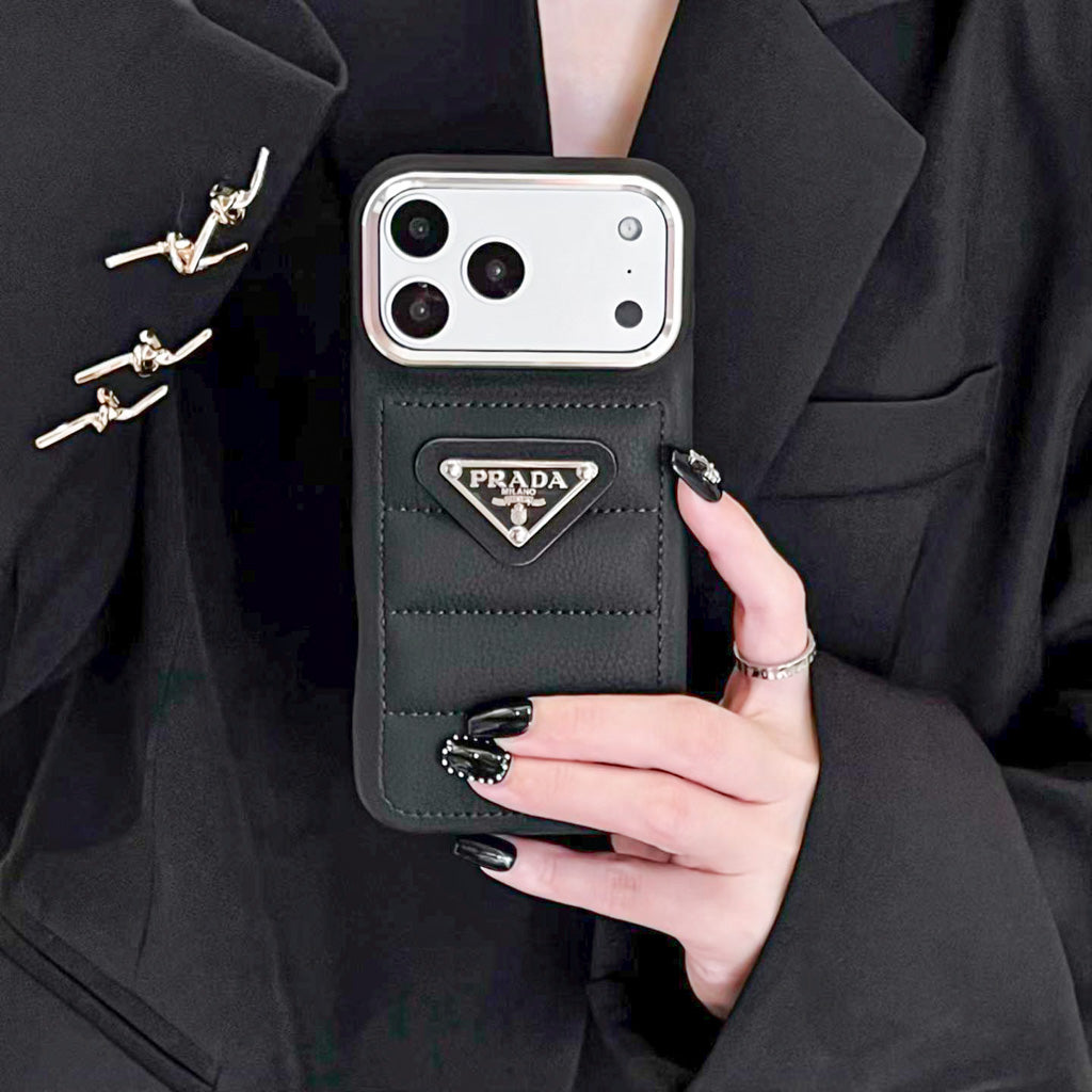 Puffer Case iPhone Prada For 12-17 Pro / Pro Max/ Air for 13