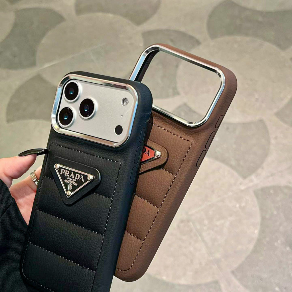 Puffer Case iPhone Prada For 12-17 Pro / Pro Max/ Air for 12-pro