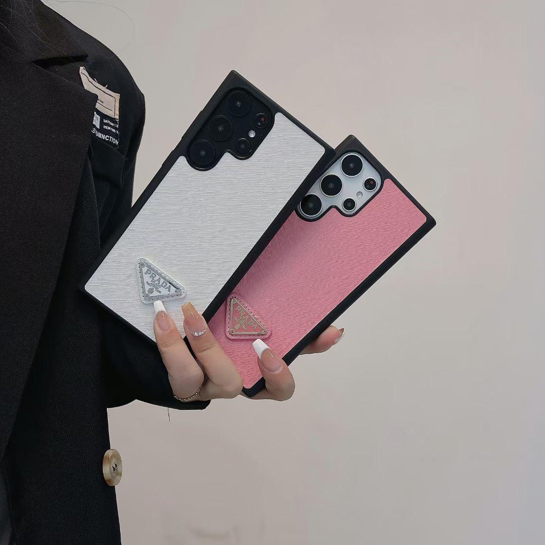 Prada Samsung Galaxy Phone Case For S22 23 24 25 26 Ultra Plus Series for s22-plus