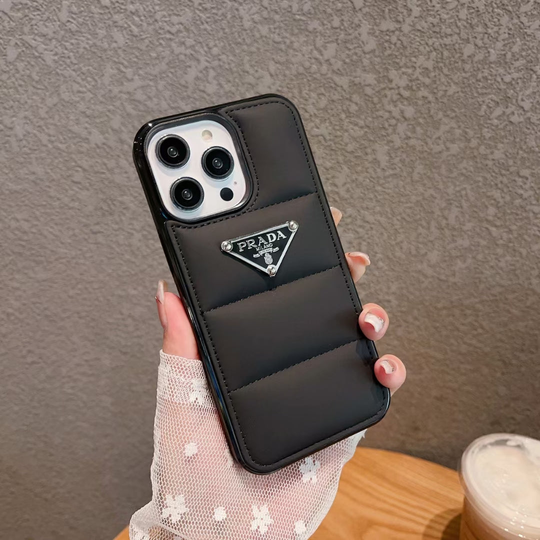 Prada Puffer Phone Case For I Pro Max Plus for 11-pro
