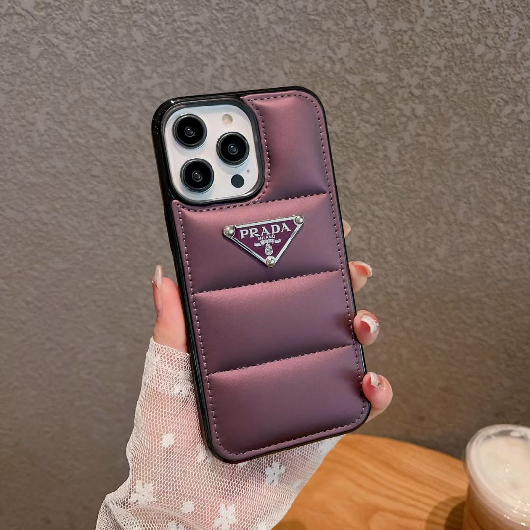 Prada Puffer Phone Case For I Pro Max Plus for 11-pro