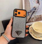 Rhinestone Prada Phone Case iPhone 13-17 / Pro / Pro Max for 13-pro-max
