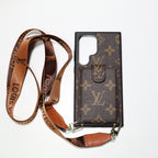 Samsung Galaxy LV Crossbody Phone Case For S22 23 24 25 26 Plus Ultra Series for s22-ultra