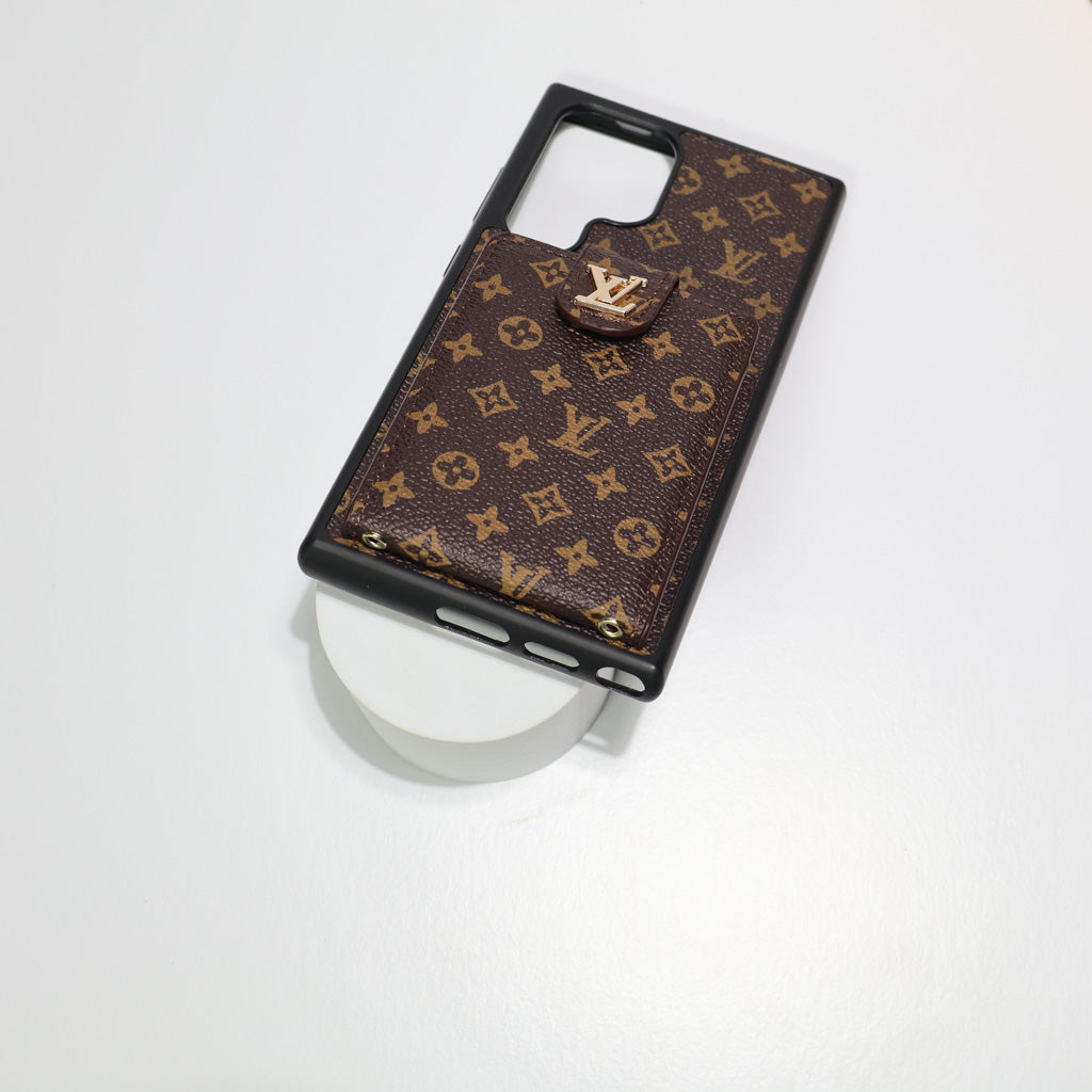 Samsung Galaxy LV Crossbody Phone Case For S22 23 24 25 26 Plus Ultra Series for s22-plus