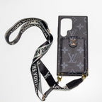 Samsung Galaxy LV Crossbody Phone Case For S22 23 24 25 26 Plus Ultra Series for s22-plus