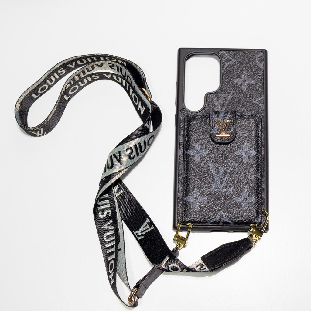 Samsung Galaxy LV Crossbody Phone Case For S22 23 24 25 26 Plus Ultra Series for s22-plus