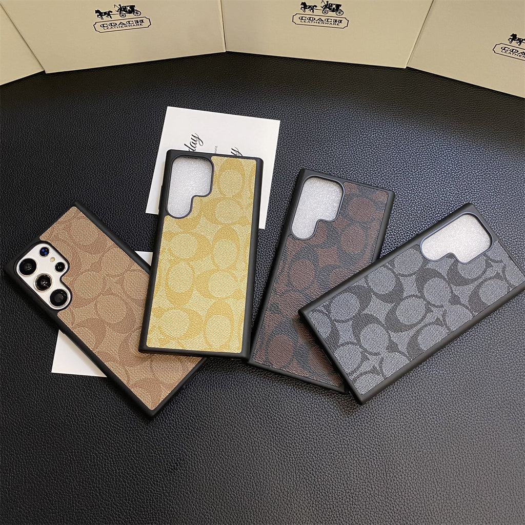 Samsung Galaxy Coach Phone Case For S22-26 Ultra Plus Series
