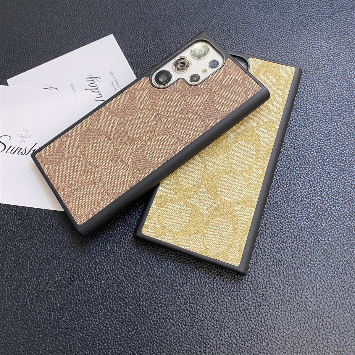 Samsung Galaxy Coach Phone Case For S22-26 Ultra Plus Series