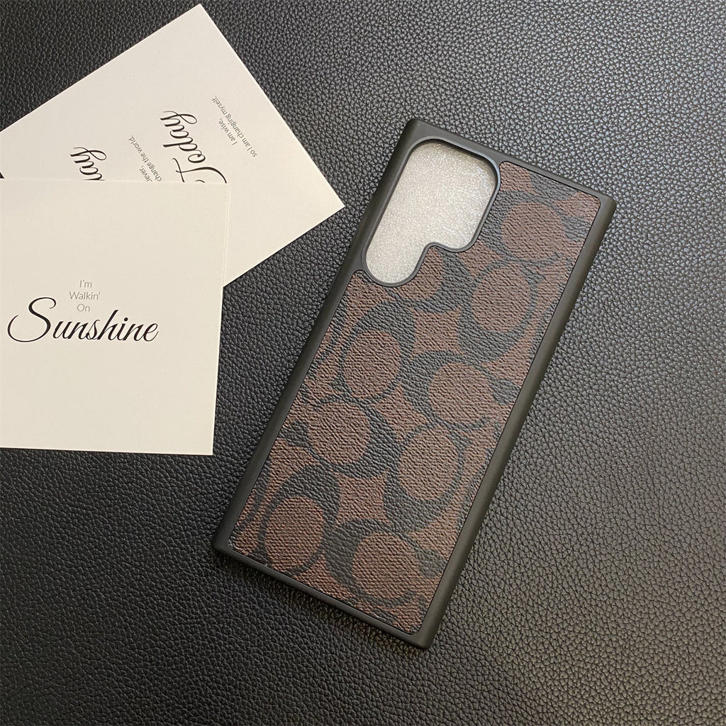 Samsung Galaxy Coach Phone Case For S22-26 Ultra Plus Series for s22-plus