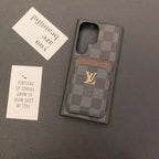Louis Vuitton Phone Case Samsung Galaxy S22-26 Plus Ultra / Card Slot for s22-plus