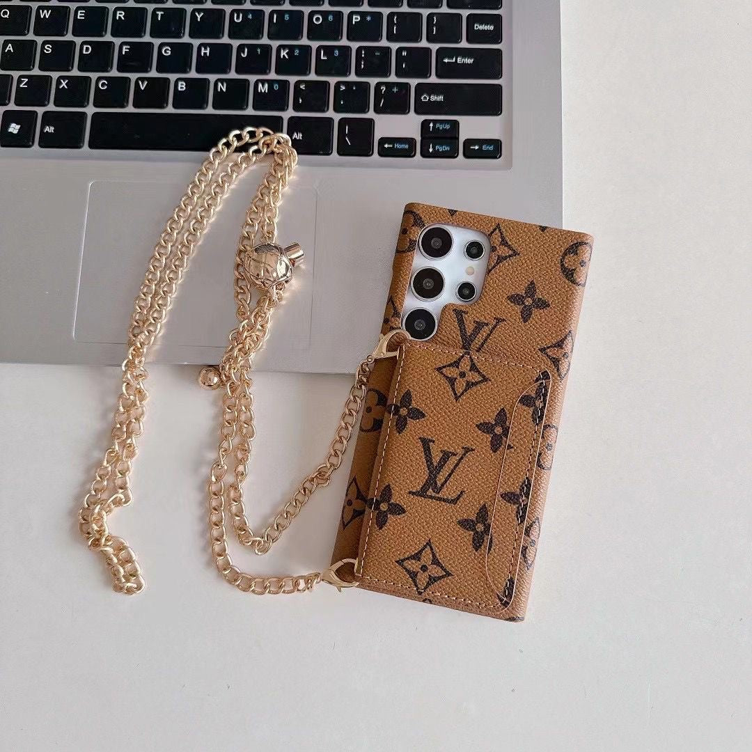 Samsung Galaxy LV Phone Case Crossbody For S22 23 24 25 26 Plus Ultra Series for s22-ultra