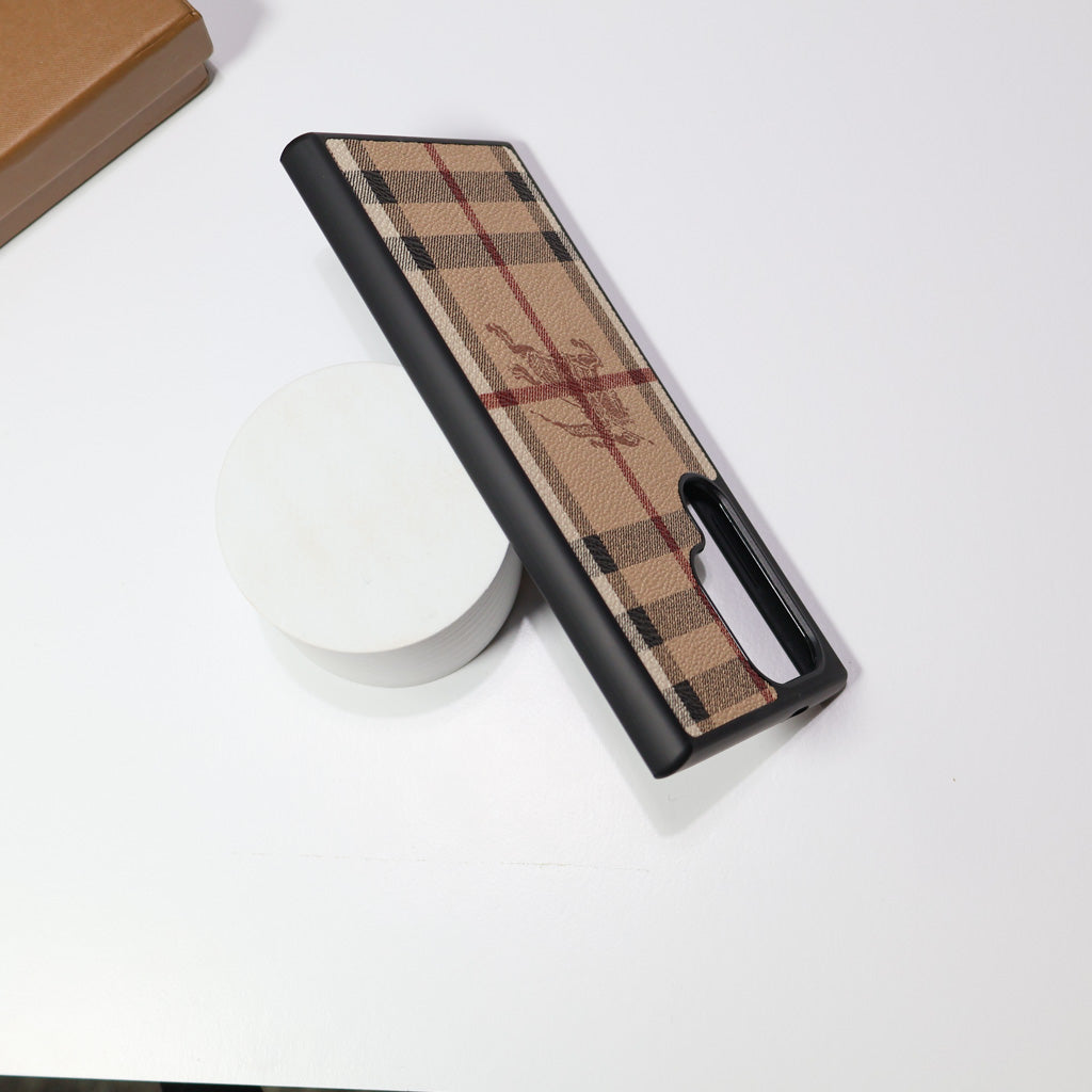 Burberry Phone Case Samsung Galaxy S22 23 24 25 26 Plus Ultra for s22-plus