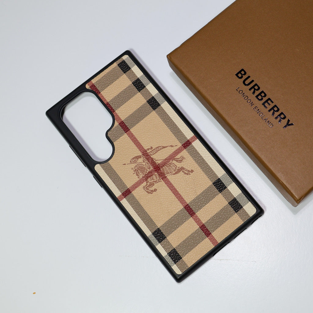 Burberry Phone Case Samsung Galaxy S22 23 24 25 26 Plus Ultra for s26-plus