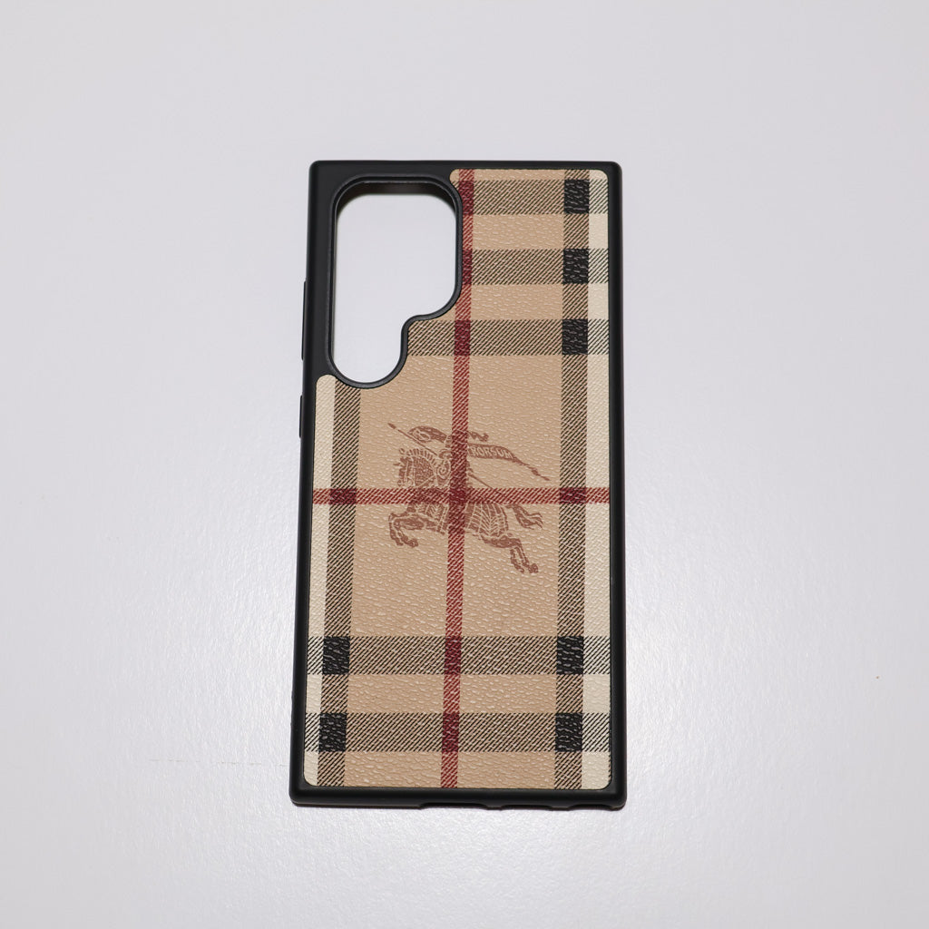 Burberry Phone Case Samsung Galaxy S22 23 24 25 26 Plus Ultra for s26-ultra