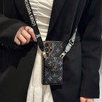 Crossbody LV Card Holder Samsung Galaxy Phone Case S22-26 Ultra Plus for s22-plus