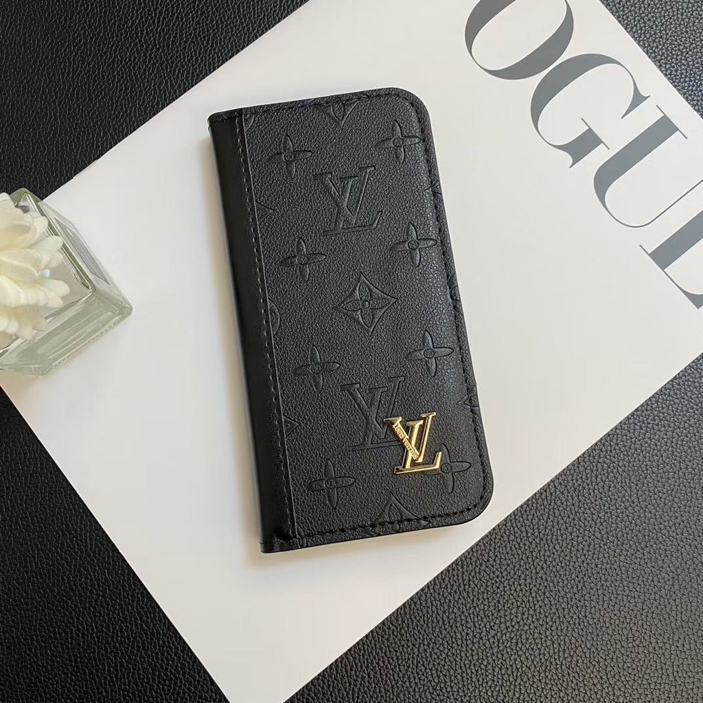 Samsung Louis Vuitton Phone Case Wallet For S22 23 24 25 26 Ultra Plus Series for s22-plus