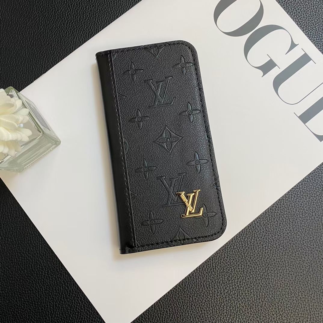 Samsung Louis Vuitton Phone Case Wallet For S22 23 24 25 26 Ultra Plus Series for s22-plus