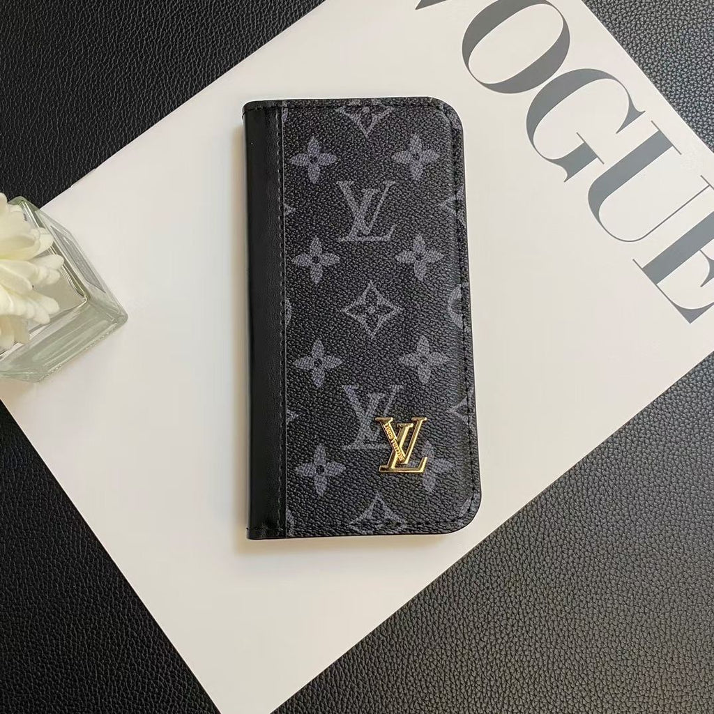 Samsung Louis Vuitton Phone Case Wallet For S22 23 24 25 26 Ultra Plus Series for s22-plus