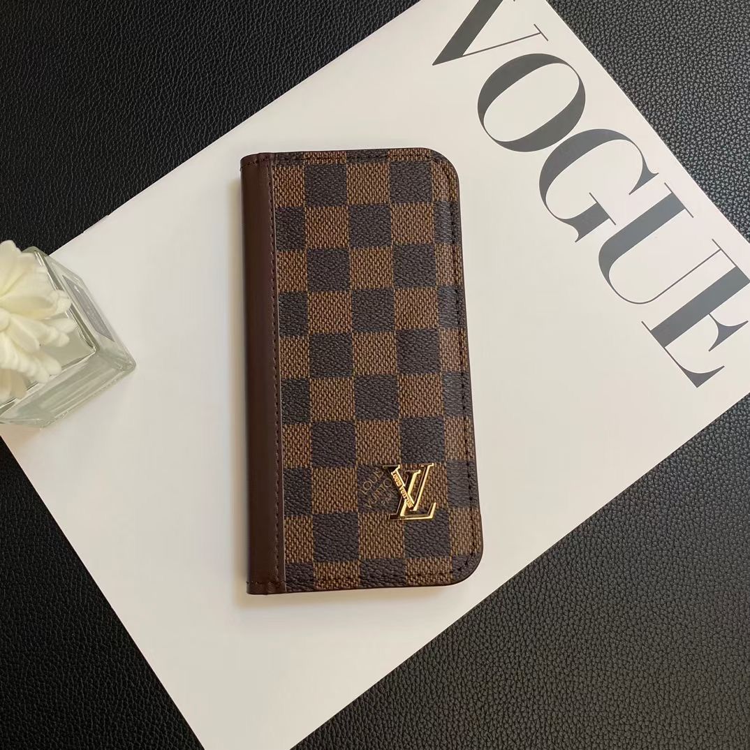 Samsung Louis Vuitton Phone Case Wallet For S22 23 24 25 26 Ultra Plus Series for s22-plus
