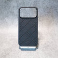 Stamped Leather H iPhone Case For 17 Series