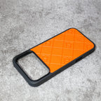 Stamped Leather H iPhone Case For 17 Series for iphone-17-pro-max