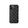 Black LV iPhone Case for iPhone 12
