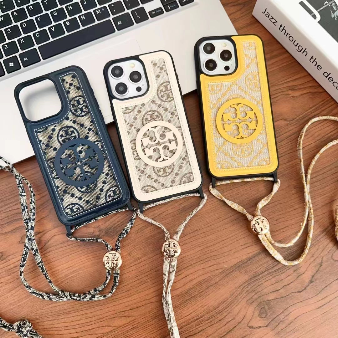 Tory Burch Phone Case Crossbody For I Pro Max Plus for 12-pro