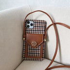 Tb Crossbody Phone Case Card Holder For iPhone Series for 12-pro
