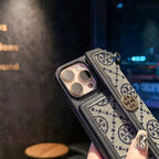 Tory Burch iPhone Wallet Case For 12-17 Pro Max Plus Air for 12-pro
