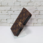 Zippered LV Wallet Phone Case For iPhone 17 Series for 17-pro