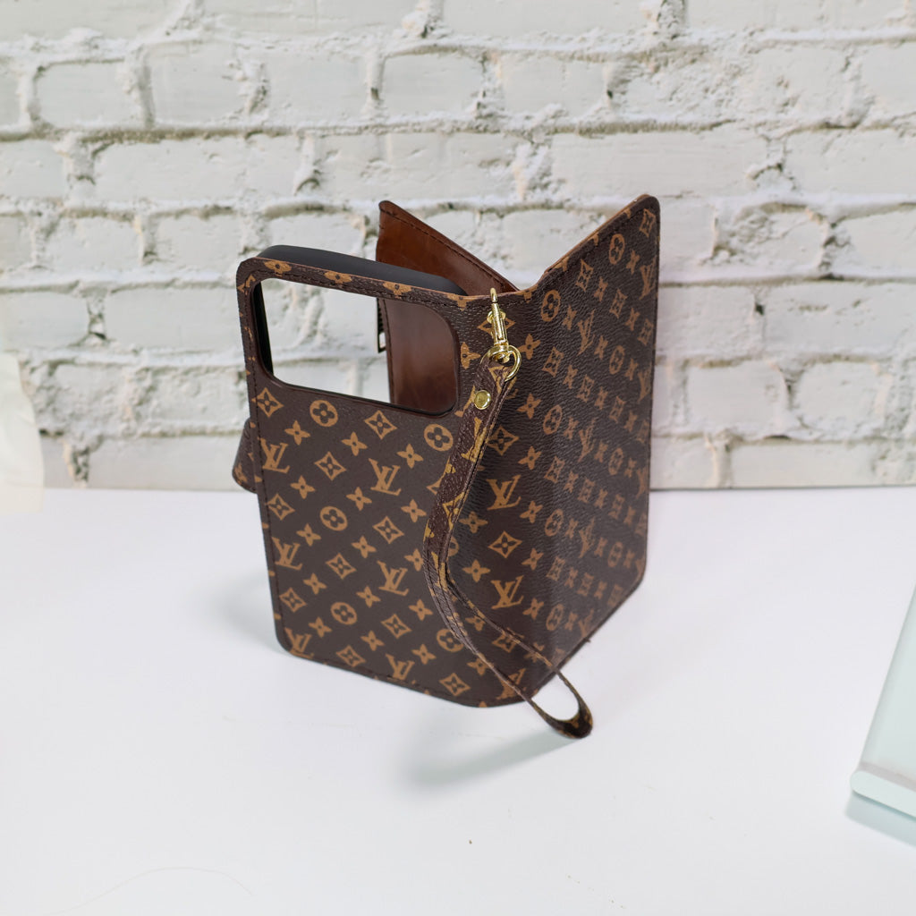 Zippered LV Wallet Phone Case For iPhone 17 Series for 17-air