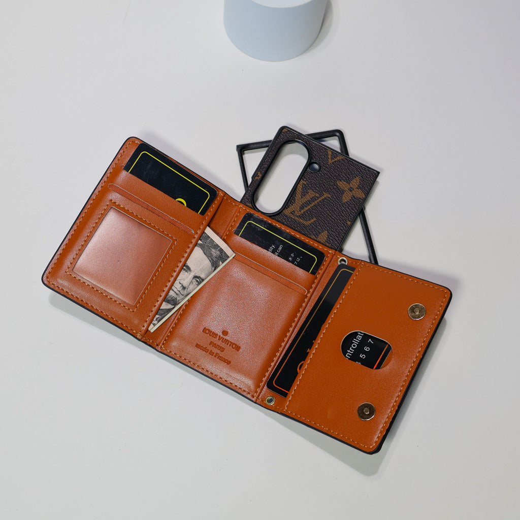 Z Fold Case Luxury Crossbody Wallet For 3 4 5 6 7 for z-fold-3