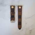 LV Band For Apple Watch Brown Checkered for 38mm