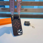 LV Design Crossbody Phone Case For I Pro Max for 1-or-2