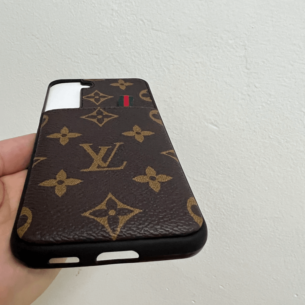 Luxury Design Samsung Galaxy Case Card Holder S 20 21 22 Plus Ultra for s21-plus