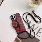 Luxury Canvas Crossbody Case I Pro Max for 13