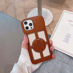 Stamped Leather Tb iPhone Case For I Pro Max for 11-pro