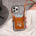 Dr Crossbody Rhinestones Initials Case For I Pro Max for 11-pro