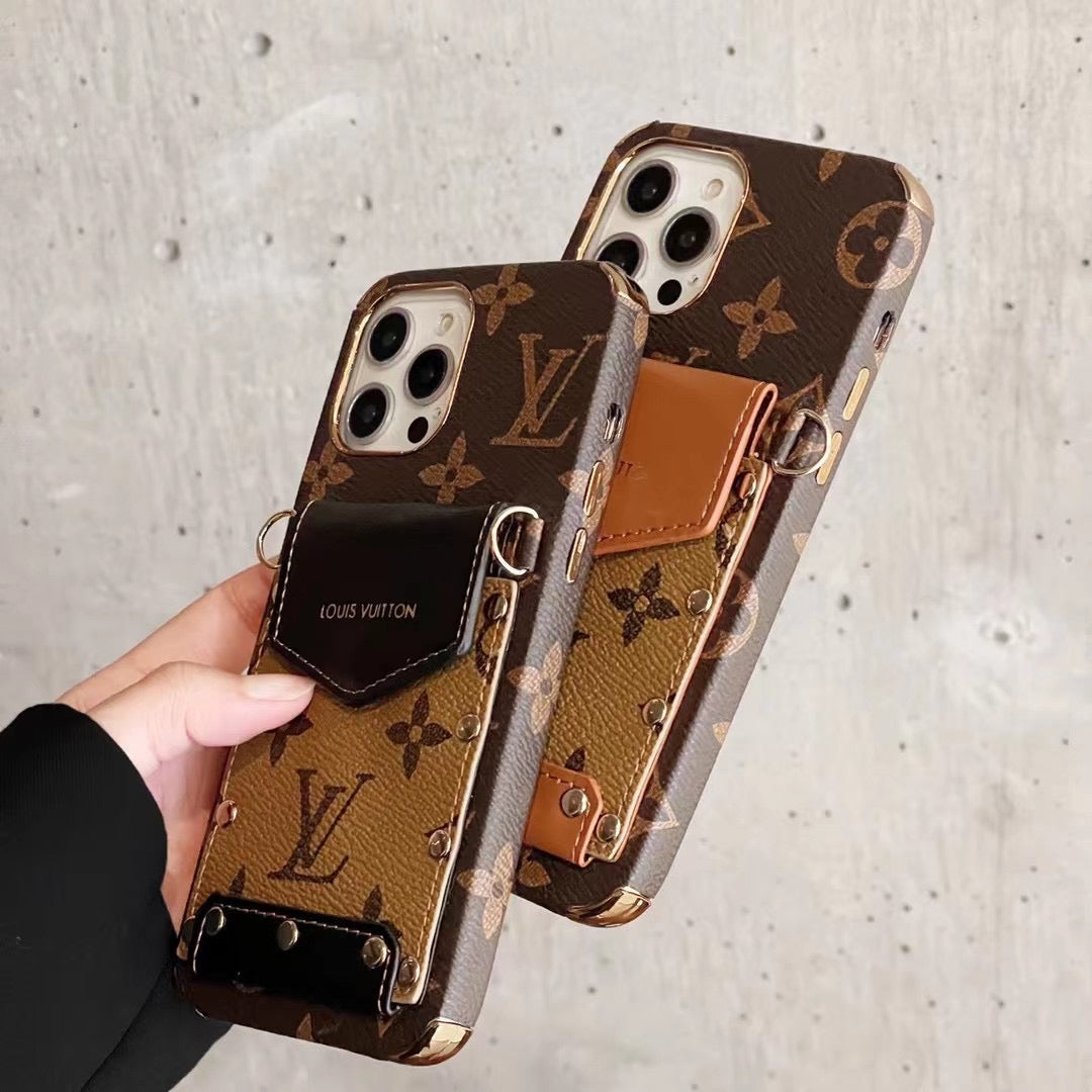 LV Crossbody Phone Case Card Holder Wallet For I Pro Max Plus for 11