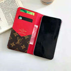 Folio iPhone Wallet Case 11 12 13 14 15 16 Pro Max Plus Accent Color Edge for 11-pro