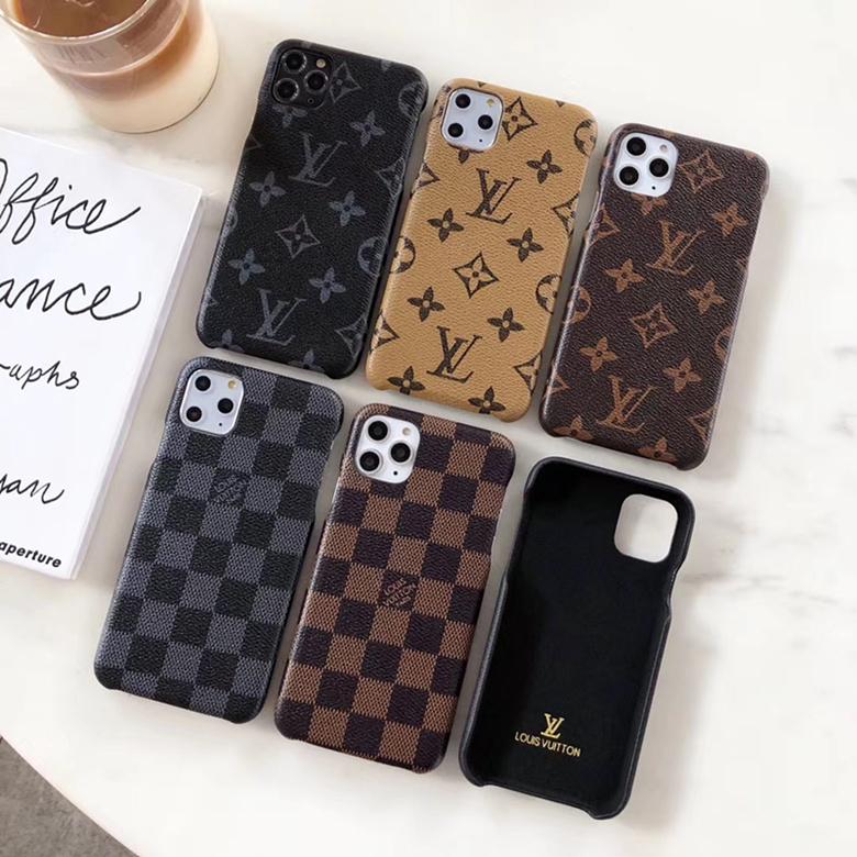 Classic Style Leather Back Cover Case iPhone X Xs Xsmax 11 12 13 14 15 16 Pro Max Plus