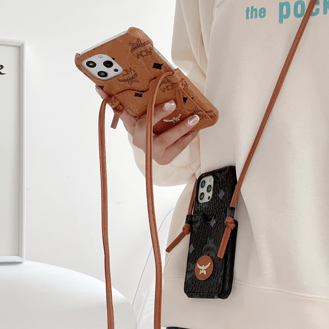 Mcm iPhone Case Crossbody Style For I Pro Max for 11