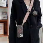 LV Design Crossbody Phone Case For I Pro Max