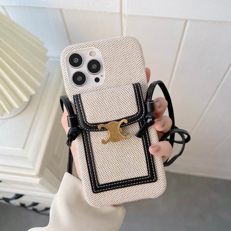 Celine iPhone Case Crossbody Cover I Pro Max for 12